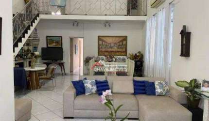 Casa com 4 dormitórios à venda, 282 m² por R$ 2.500.000,00 - Vila Matias - Santos/SP