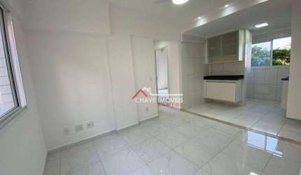 Apartamento com 2 dormitórios à venda, 60 m² por R$ 430.000,00 - Aparecida - Santos/SP