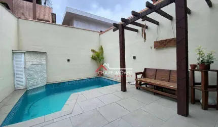 SOBRADO TRIPLEX  com 4 dormitórios à venda, 180 m² por R$ 1.500.000 - Embaré - Santos/SP