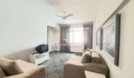 Apartamento com 2 dormitórios à venda, 87 m² por R$ 460.000,00 - José Menino - Santos/SP