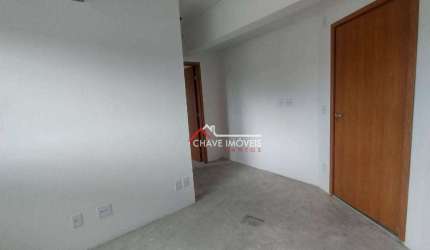 Apartamento à venda, 39 m² por R$ 335.000,00 - Estuário - Santos/SP