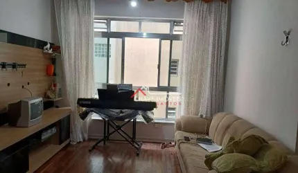Apartamento com 2 dormitórios à venda, 97 m² por R$ 540.000,00 - Pompéia - Santos/SP