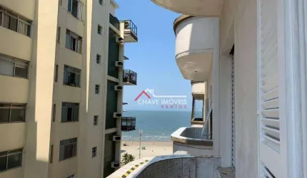 Apartamento com 3 dormitórios, 160 m² - venda por R$ 880.000,00 ou aluguel por R$ 7.000,02/mês - Gonzaga - Santos/SP