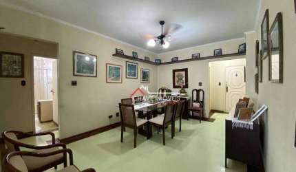 Apartamento com 2 dormitórios à venda, 110 m² por R$ 595.000,00 - Ponta da Praia - Santos/SP