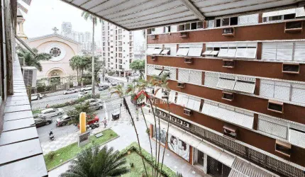 Apartamento com 2 dormitórios à venda, 98 m² por R$ 510.000,00 - Gonzaga - Santos/SP