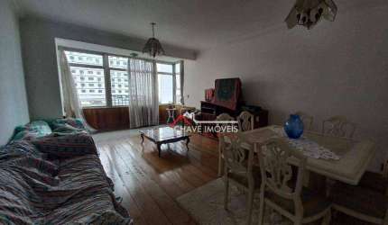 Apartamento com 2 dormitórios à venda, 170 m² por R$ 850.000,00 - José Menino - Santos/SP