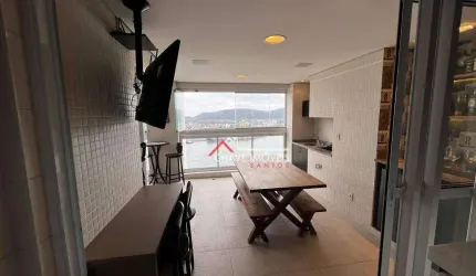 Apartamento com 3 dormitórios à venda, 189 m² por R$ 2.554.000,00 - Ponta da Praia - Santos/SP