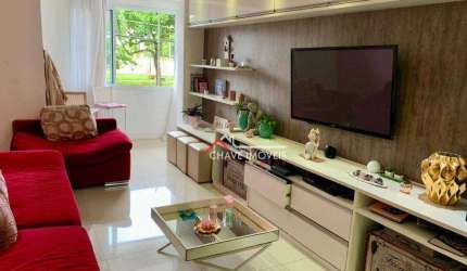 Apartamento com 3 dormitórios à venda, 120 m² por R$ 1.100.000,00 - Boqueirão - Santos/SP