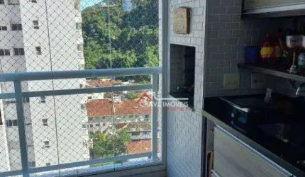 Apartamento com 4 dormitórios à venda, 131 m² por R$ 1.171.000,00 - Marapé - Santos/SP