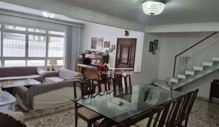 Sobrado com 4 dormitórios à venda, 282 m² por R$ 4.000.000,00 - Ponta da Praia - Santos/SP