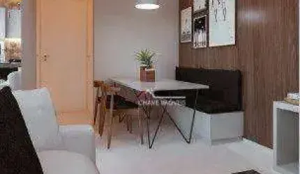 Apartamento à venda, 65 m² - Estuário - Santos/SP