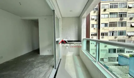 Apartamento com 2 dormitórios à venda, 63 m² por R$ 860.000,00 - Embaré - Santos/SP