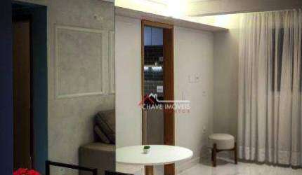 Apartamento com 2 dormitórios à venda, 58 m² por R$ 471.500,00 - Aparecida - Santos/SP