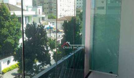 Apartamento com 2 dormitórios à venda, 76 m² por R$ 450.000,00 - Embaré - Santos/SP