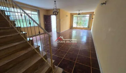 Sobrado com 4 dormitórios para alugar, 227 m² por R$ 12.000,01/mês - Boqueirão - Santos/SP
