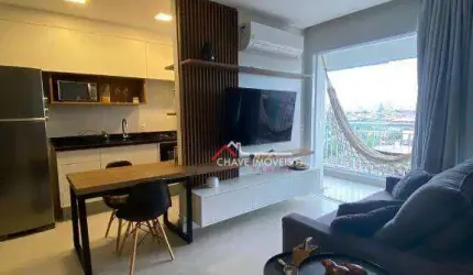 Apartamento com 1 dormitório à venda, 50 m² por R$ 430.000,00 - Vila Mathias - Santos/SP