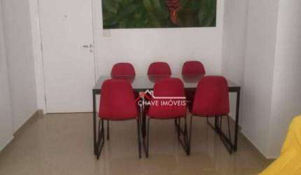 Apartamento com 2 dormitórios, 105 m² - venda por R$ 680.000,00 ou aluguel por R$ 4.500,02/mês - Gonzaga - Santos/SP