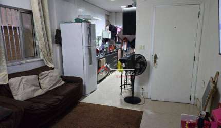 Apartamento com 1 dormitório à venda, 60 m² por R$ 350.000,00 - Embaré - Santos/SP