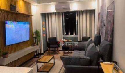 Apartamento com 2 dormitórios à venda, 85 m² por R$ 695.000,00 - Gonzaga - Santos/SP