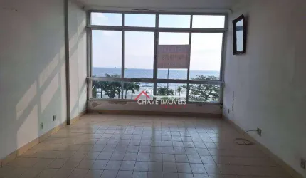 APARTAMENTO COM 80 M2, 2 DORMITÓRIOS, 1 VAGA DE GARAGEM DEMARCADA, NO EMBARÉ - SANTOS/SP