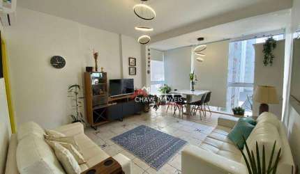 Apartamento com 2 dormitórios à venda, 90 m² por R$ 660.000,00 - Gonzaga - Santos/SP