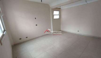 Sala, 48 m² - venda por R$ 266.000,00 ou aluguel por R$ 3.000,02/mês - Gonzaga - Santos/SP