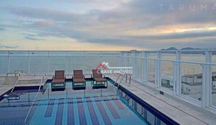Studio com 1 dormitório à venda, 46 m² por R$ 899.500,00 - Boqueirão - Santos/SP