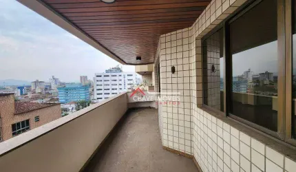 Apartamento com 3 dormitórios, 163 m² - venda por R$ 1.080.000,00 ou aluguel por R$ 6.744,00/mês - Boqueirão - Santos/SP