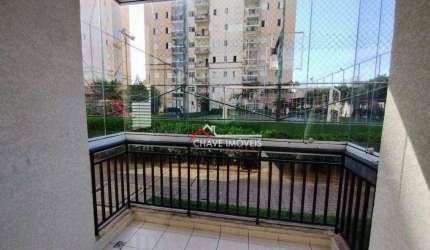 Apartamento com 3 dormitórios à venda, 69 m² por R$ 410.000,00 - Areia Branca - Santos/SP