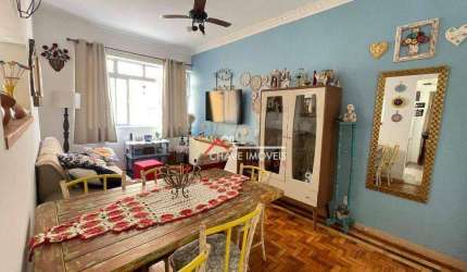 Apartamento à venda, 73 m² por R$ 430.000,00 - Boqueirão - Santos/SP