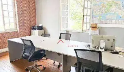 Sobrado para alugar, 164 m² por R$ 4.800,01/mês - Embaré - Santos/SP