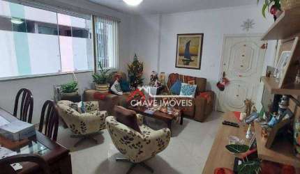 Apartamento à venda, 136 m² por R$ 800.000,00 - Embaré - Santos/SP