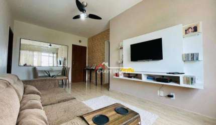 Apartamento com 1 dormitório à venda, 64 m² por R$ 430.000,00 - Vila Belmiro - Santos/SP