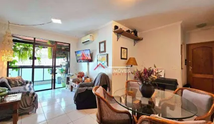 Apartamento com 2 dormitórios à venda, 100 m² por R$ 830.000,00 - Aparecida - Santos/SP