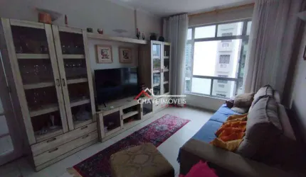 Apartamento com 3 dormitórios à venda, 130 m² por R$ 650.000,00 - Ponta da Praia - Santos/SP