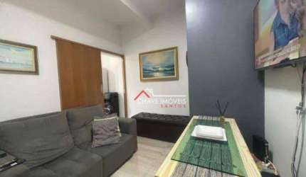 Apartamento com 1 dormitório à venda, 32 m² por R$ 340.000,00 - Ponta da Praia - Santos/SP