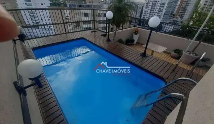 Cobertura com 3 dormitórios à venda, 270 m² por R$ 1.650.000,00 - Ponta da Praia - Santos/SP