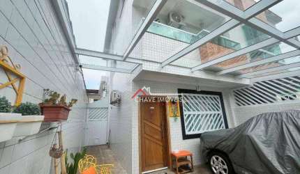 Sobrado com 3 dormitórios à venda, 150 m² por R$ 1.890.000,00 - Embaré - Santos/SP