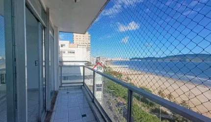 Apartamento com 3 dormitórios para alugar, 148 m² por R$ 5.500,02/mês - Gonzaga - Santos/SP