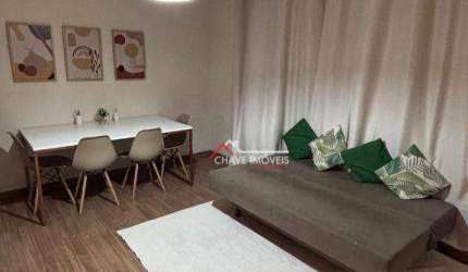 Apartamento com 2 dormitórios à venda, 75 m² por R$ 450.000,00 - Encruzilhada - Santos/SP