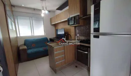 Studio com 1 dormitório à venda, 39 m² por R$ 340.000,00 - Embaré - Santos/SP