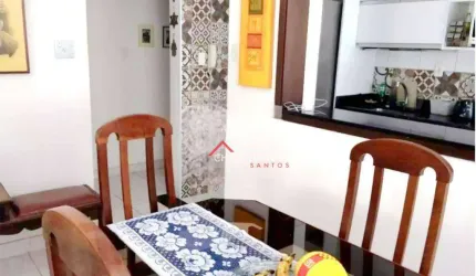 Apartamento à venda, 90 m² por R$ 532.000,00 - Boqueirão - Santos/SP