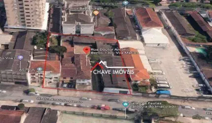 TERRENO DE 1.600 M² A VENDA NA VILA MATHIAS EM SANTOS