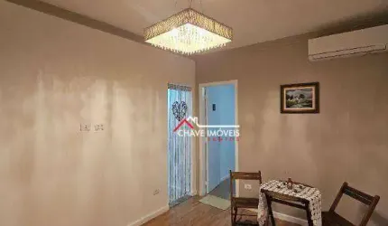 Apartamento com 1 dormitório à venda, 48 m² por R$ 390.000,00 - Gonzaga - Santos/SP