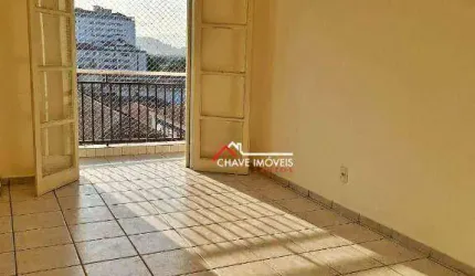 Apartamento com 3 dormitórios para alugar, 145 m² por R$ 4.250,02/mês - Aparecida - Santos/SP