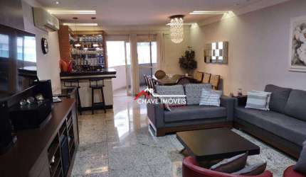 Apartamento com 4 dormitórios à venda, 178 m² por R$ 1.845.000,00 - Gonzaga - Santos/SP