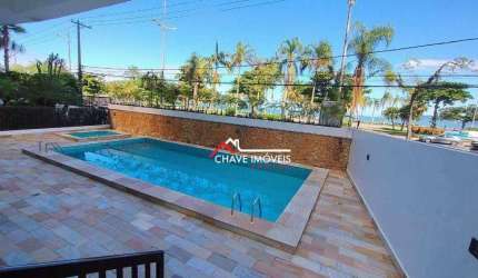Apartamento com 96 m²  com dois dormitóriosem edifício na frente da praia da Aparecida em Santos