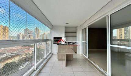 Apartamento com 2 dormitórios para alugar, 111 m² por R$ 7.200,02/mês - Ponta da Praia - Santos/SP