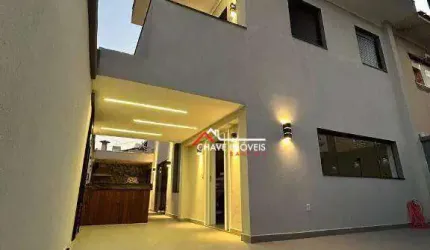 Sobrado com 3 dormitórios à venda, 150 m² por R$ 1.820.000,00 - Ponta da Praia - Santos/SP