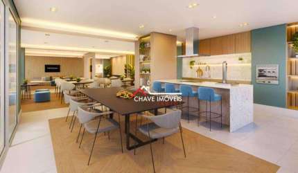 Apartamento com 2 dormitórios à venda, 96 m² por R$ 1.813.000,00 - Embaré - Santos/SP